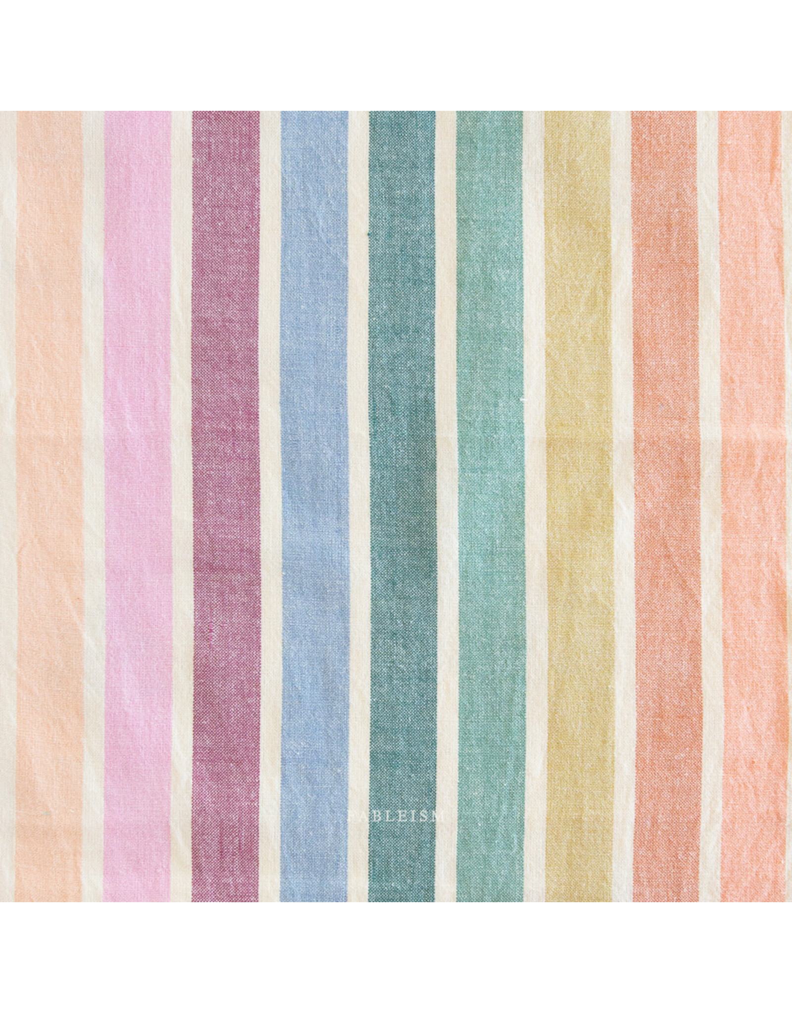 Fableism Lucky Loom Wovens, Wings in Rainbow, Fabric Half-Yards