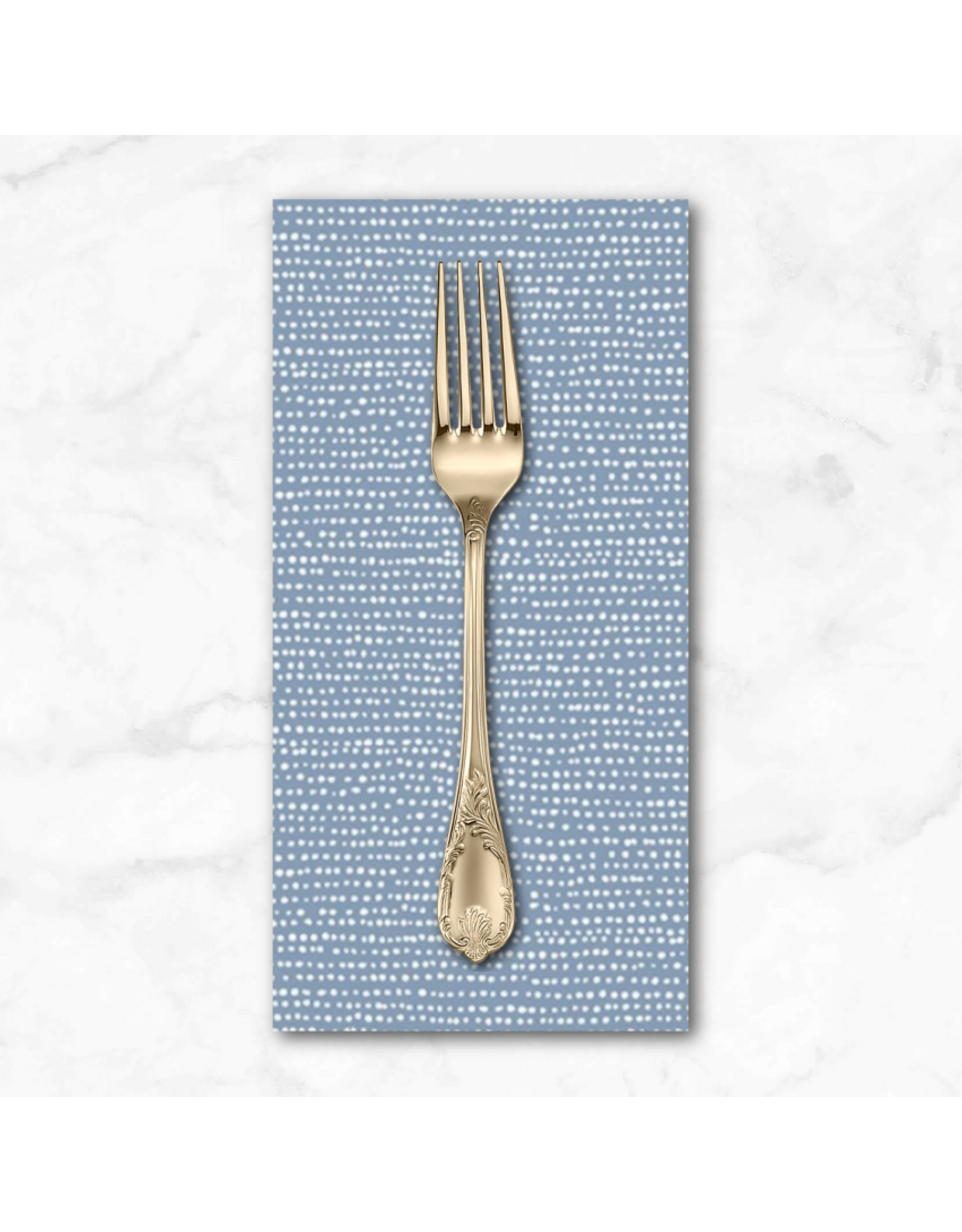 PD's Dear Stella Collection Moonscape in Denim, Dinner Napkin