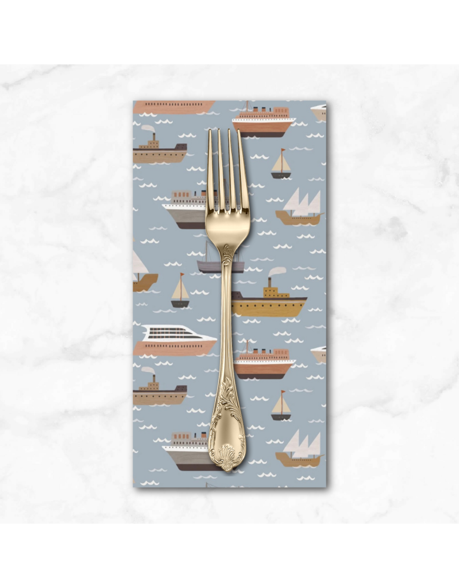 PD's Dear Stella Collection Are We There Yet?, Feeling Nauti in Dusk, Dinner Napkin