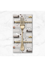 PD's Dear Stella Collection Are We There Yet?, On the Right Track in Fog, Dinner Napkin