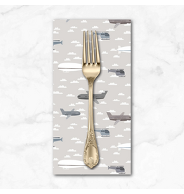 PD's Dear Stella Collection Are We There Yet?, Plane Awesome in Fog, Dinner Napkin