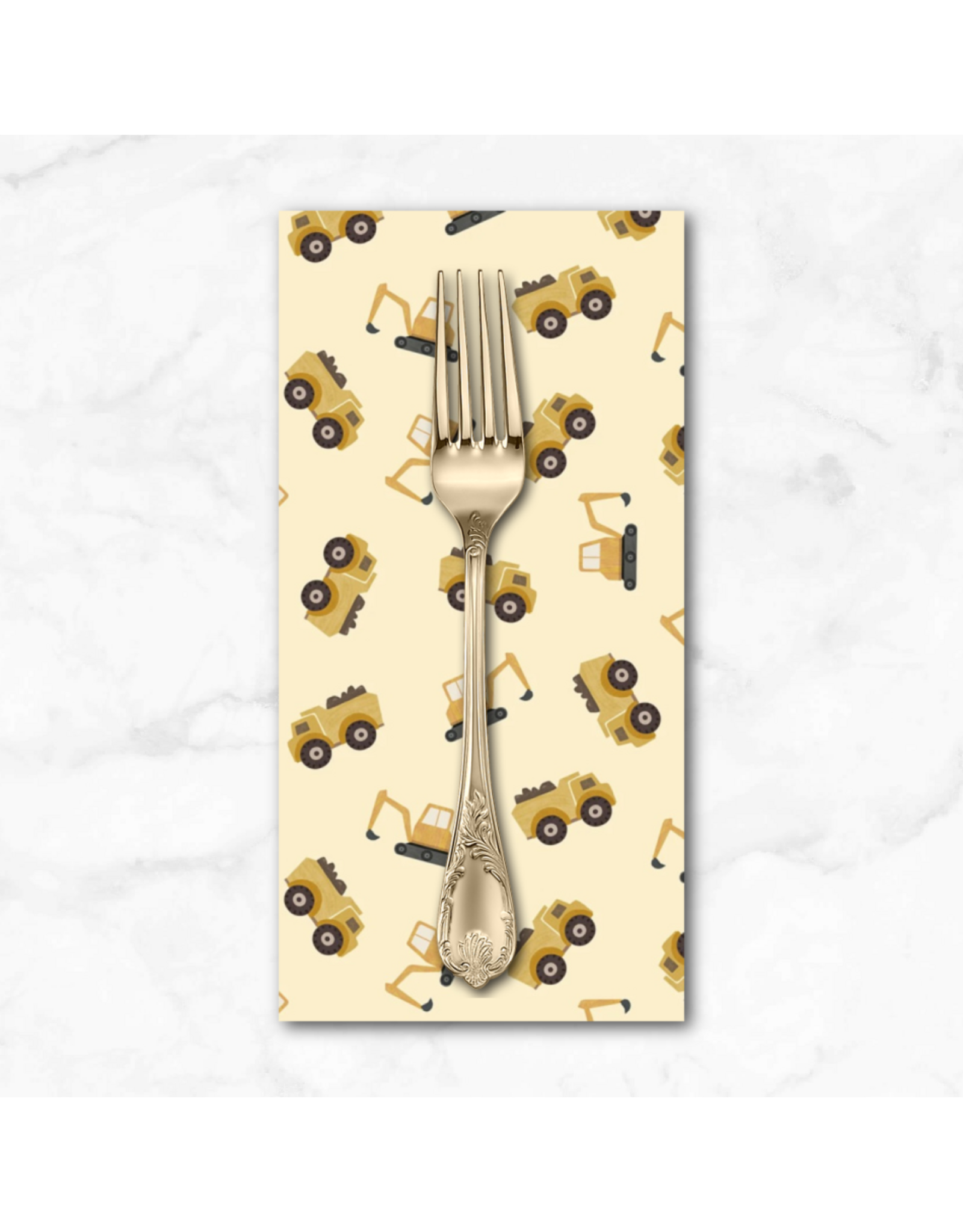 PD's Dear Stella Collection Are We There Yet?, See You Later Excavator in Aurora, Dinner Napkin