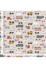 PD's Dear Stella Collection Are We There Yet?, Spinning My Wheels in Fog, Dinner Napkin