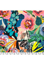 Free Spirit Vibrant Botanica, Summer Garden in Multi, Fabric Half-Yards