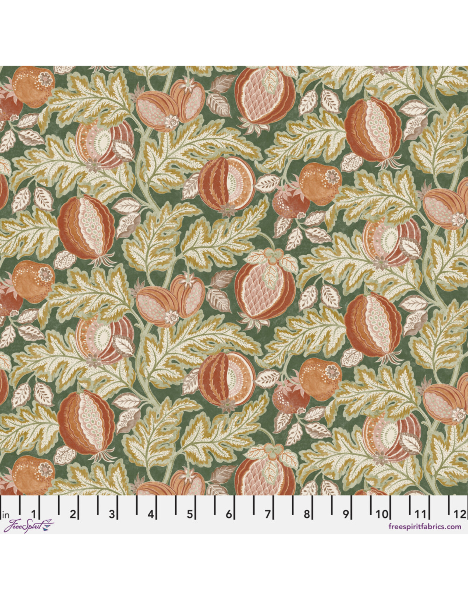 PD'S Free Spirit Collection Caspian, Cantaloupe in Forest, Dinner Napkin