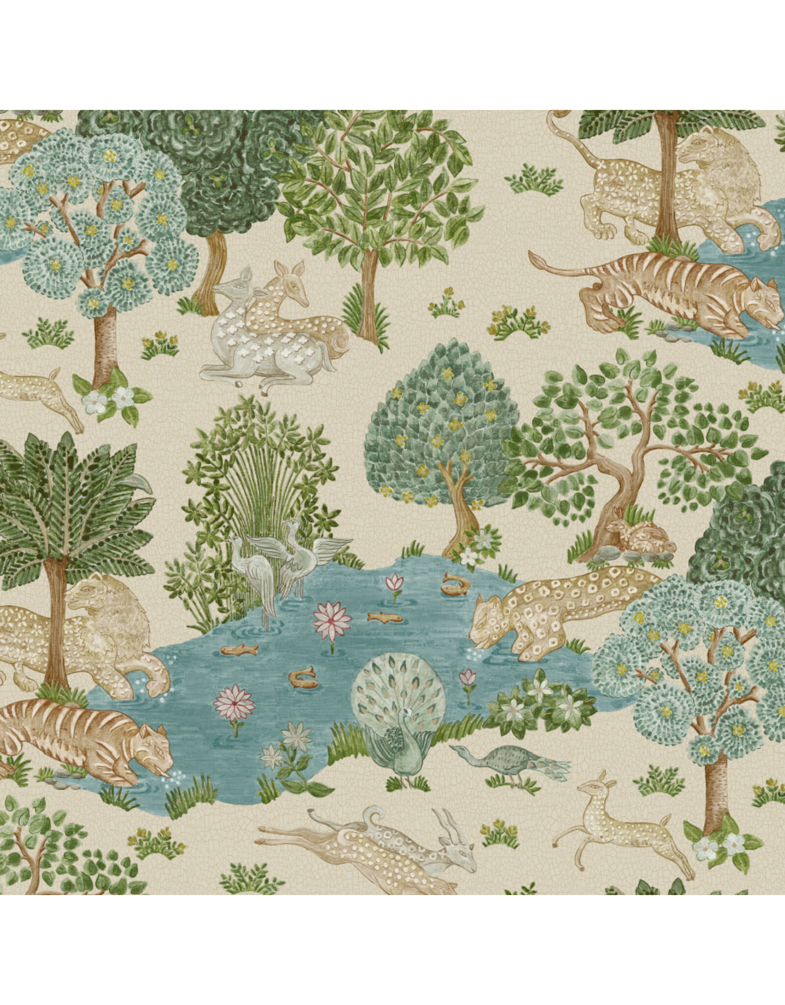 Free Spirit Caspian, Pamir Garden in Stone, Fabric Half-Yards