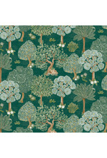 Free Spirit Caspian, Pamir in Forest, Fabric Half-Yards