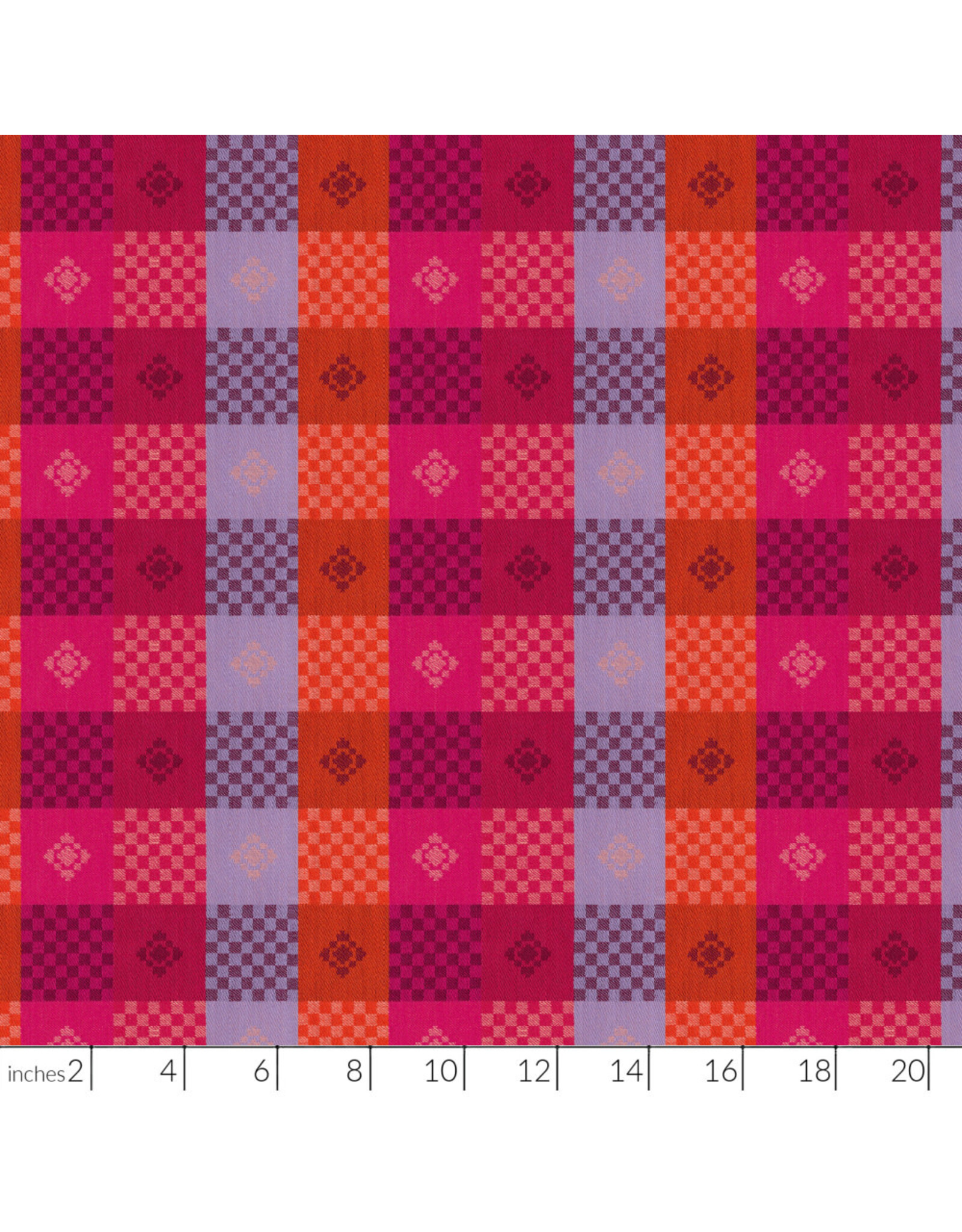 Anna Maria Narrative Wovens, Your Move in Warm, Fabric Half-Yards