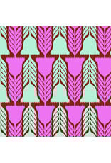 Anna Maria Silhouette, Heritage in Brick, Linen/Cotton Blend Fabric Half-Yards