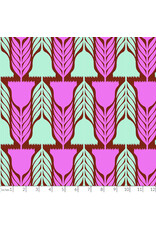 Anna Maria Silhouette, Heritage in Brick, Linen/Cotton Blend Fabric Half-Yards