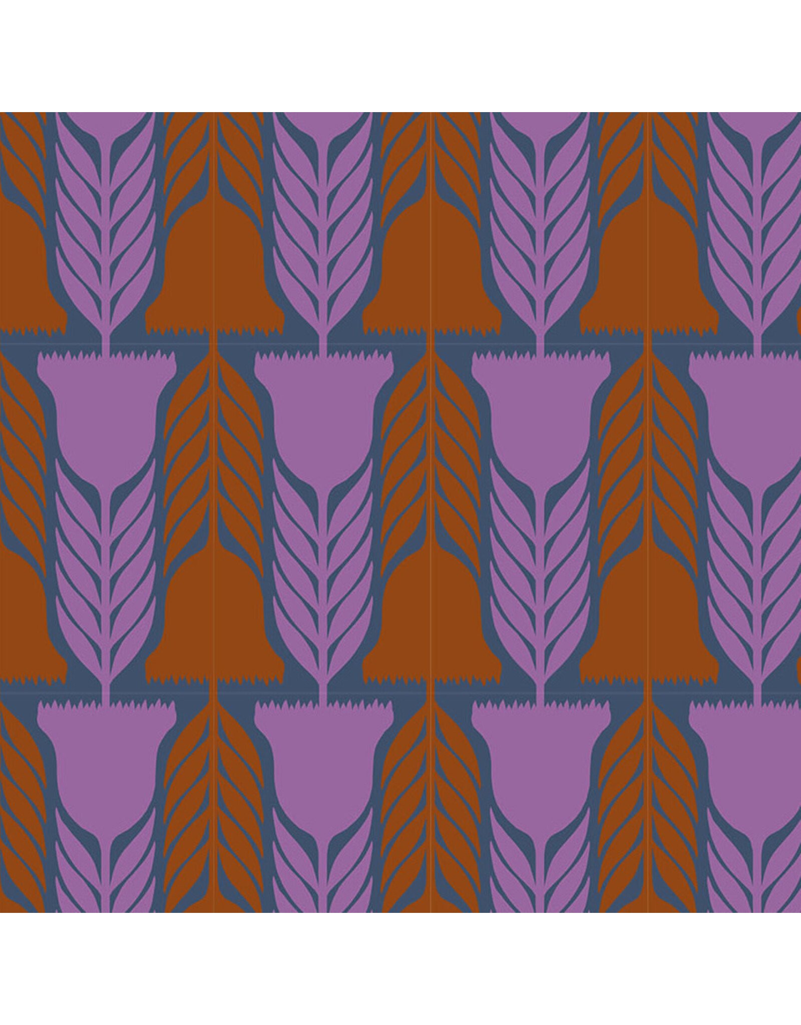 Anna Maria Silhouette, Heritage in Denim, Linen/Cotton Blend Fabric Half-Yards