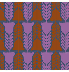 Anna Maria Silhouette, Heritage in Denim, Linen/Cotton Blend Fabric Half-Yards