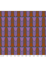 Anna Maria Silhouette, Heritage in Denim, Linen/Cotton Blend Fabric Half-Yards