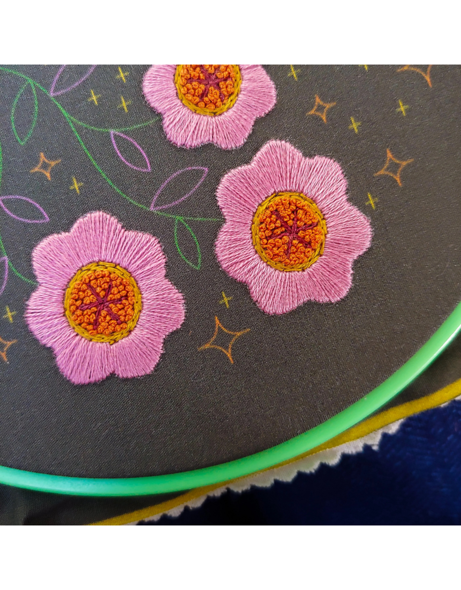 cozyblue ON ORDER-Enchanted Embroidery Kit from cozyblue