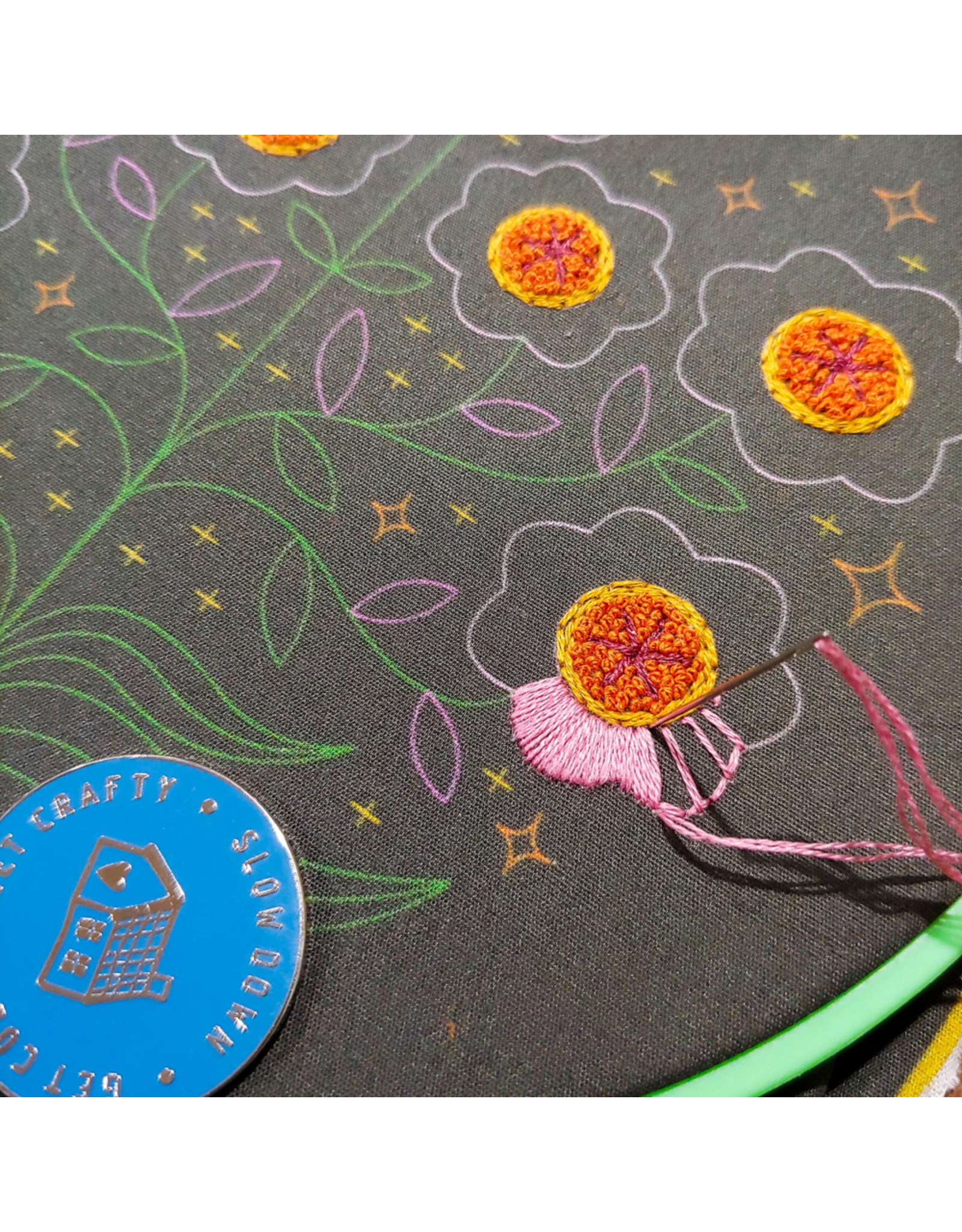 cozyblue Enchanted Embroidery Kit from cozyblue