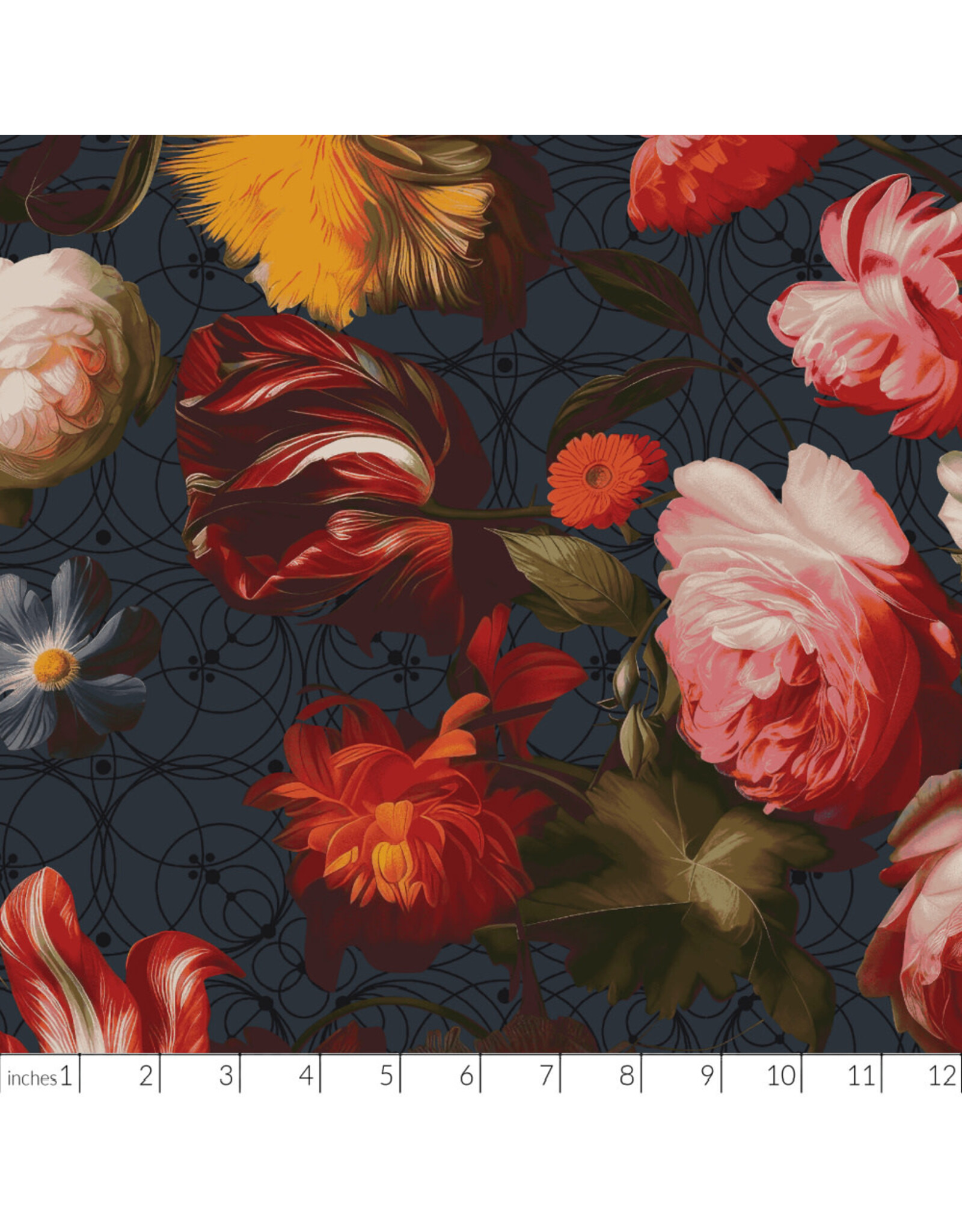 PD's Giucy Giuce Collection Enrapture in Twilight, Dinner Napkin