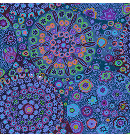 Kaffe Fassett Collective Kaffe Collective Classics, Millefiore in Blue, Fabric Half-Yards