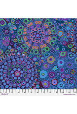 Kaffe Fassett Kaffe Collective Classics, Millefiore in Blue, Fabric Half-Yards