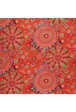 Kaffe Fassett Collective Kaffe Collective Classics, Millefiore in Tomato, Fabric Half-Yards