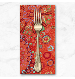 PD's Kaffe Fassett Collection Kaffe Collective Collective, Millefiore in Tomato, Dinner Napkin