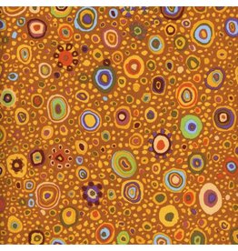 Kaffe Fassett Kaffe Collective Classics, Roman Glass in Gold, Fabric Half-Yards