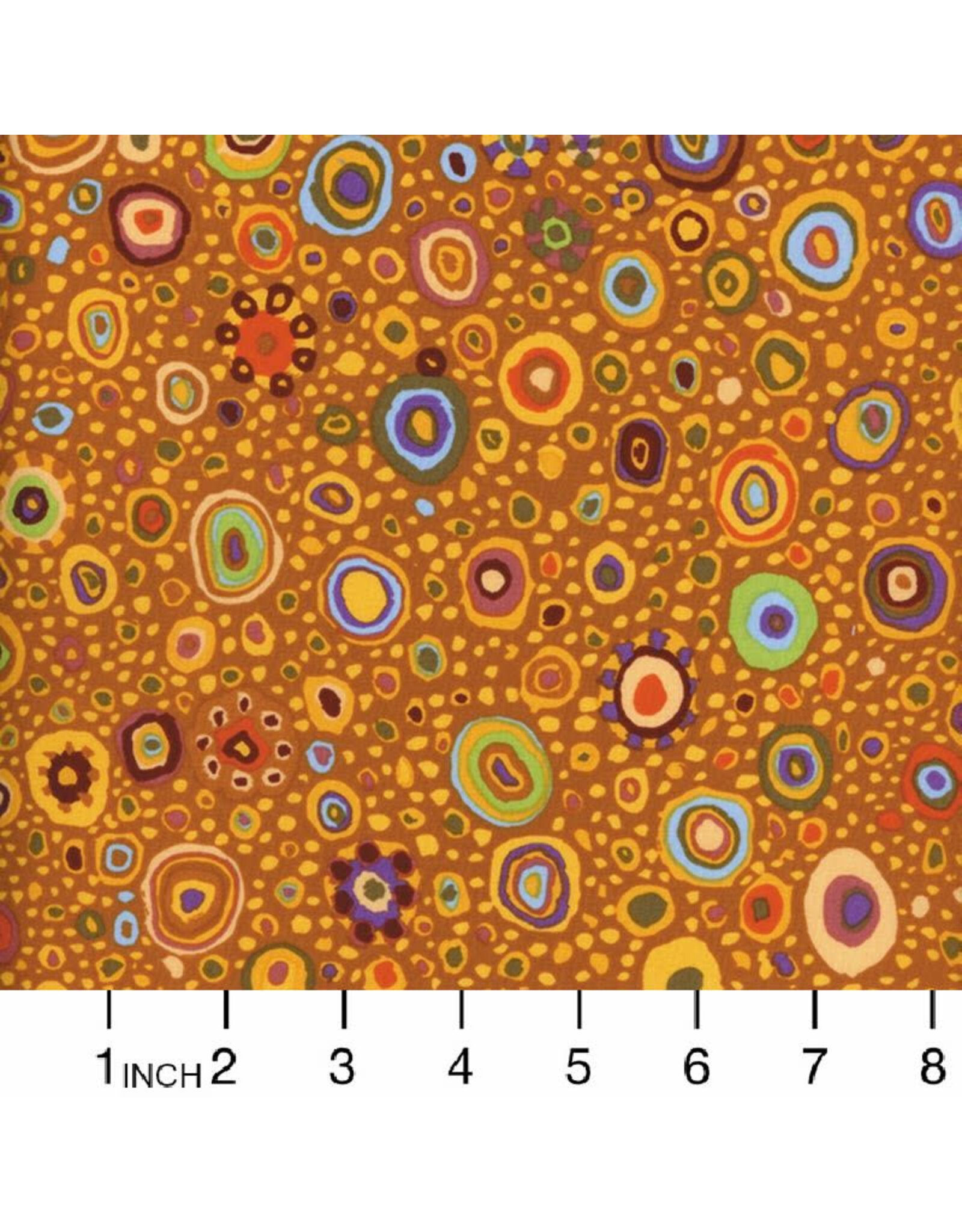 Kaffe Fassett Kaffe Collective Classics, Roman Glass in Gold, Fabric Half-Yards