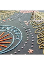 cozyblue Blue Moon Embroidery Kit from cozyblue