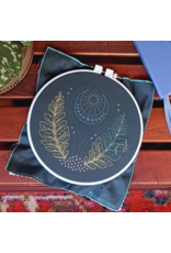cozyblue Blue Moon Embroidery Kit from cozyblue