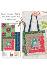 Anna Maria Yesterday, Tote Panel No.1 in Multi, 23” x 42”