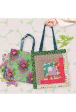 Anna Maria Yesterday, Tote Panel No.1 in Multi, 23” x 42”