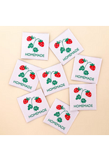 Minki Kim Pink Homemade - Woven Label Tags, Set of 8