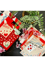 PD's Lizzy House Collection Funny Valentine, Set of 9 Cocktail Napkins