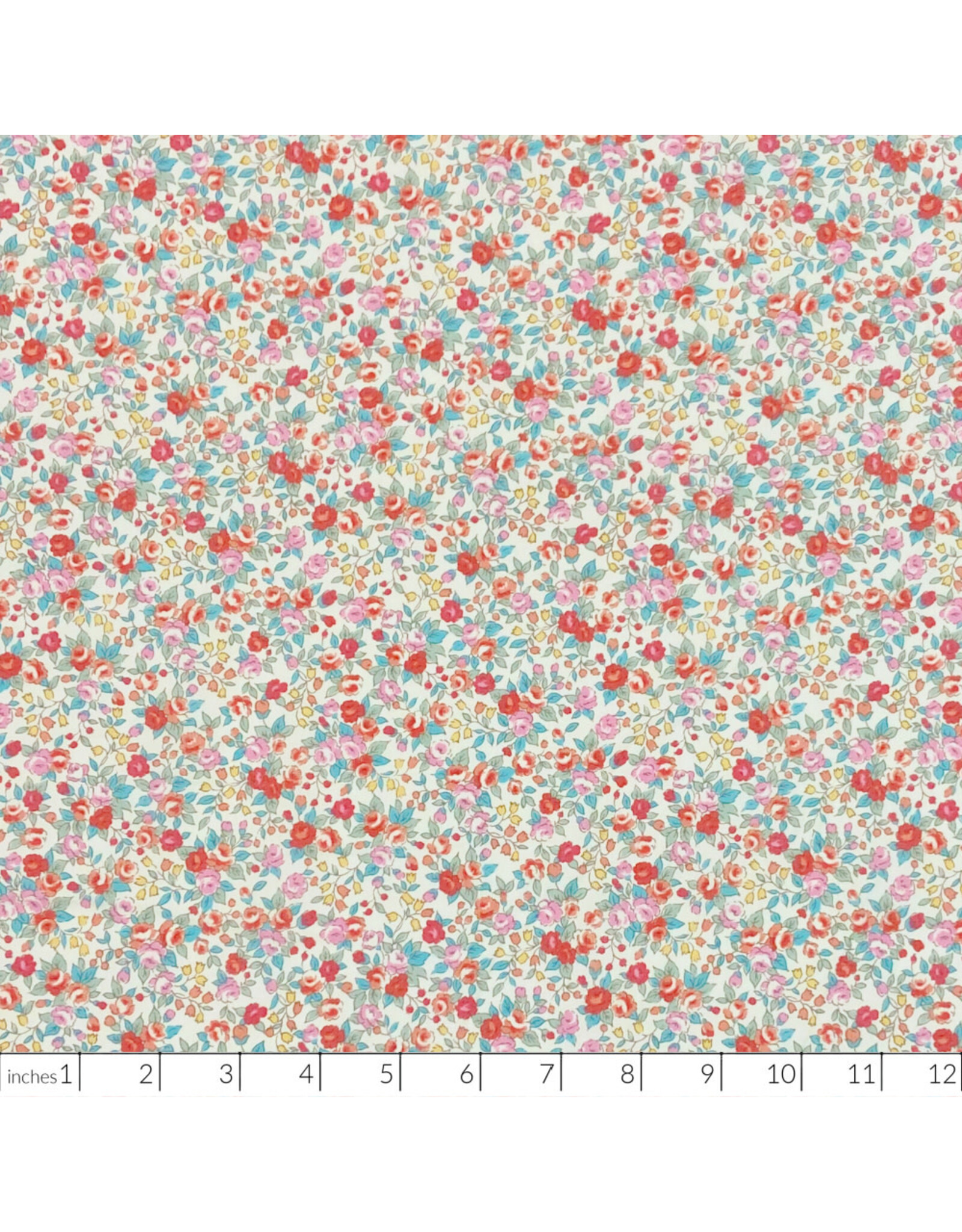 PD's Sevenberry Collection Cheerful,  Rose Floral in Pink , Dinner Napkin