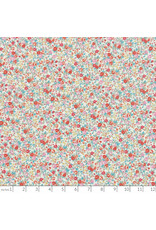 Sevenberry Cheerful, Rose Floral in Pink, Fabric Half-Yards