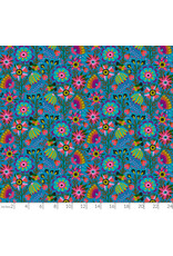 Anna Maria Allegory, Charmed in Azul, Fabric Half-Yards