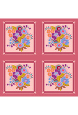 Anna Maria Allegory, Square Dance in Glow, Fabric PER 12" REPEAT