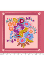 Anna Maria Allegory, Square Dance in Glow, Fabric PER 12" REPEAT