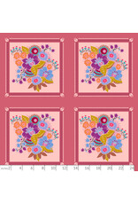 Anna Maria Allegory, Square Dance in Glow, Fabric PER 12" REPEAT