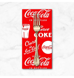 PD's Northcott Collection Coca-Cola, Ice Cold in Red, Dinner Napkin