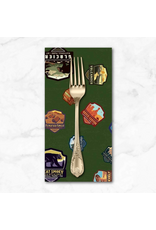 PD's Riley Blake Collection National Parks, Patches in Green, Dinner Napkin
