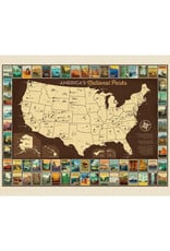 Riley Blake Fabrics National Parks, National Parks Poster 36" x 43"  Fabric Panel
