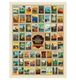 Riley Blake Fabrics National Parks, Wilderness Wonders 54" x 72"  Fabric Panel