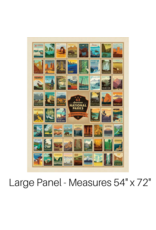 Riley Blake Fabrics National Parks, Wilderness Wonders 54" x 72"  Fabric Panel