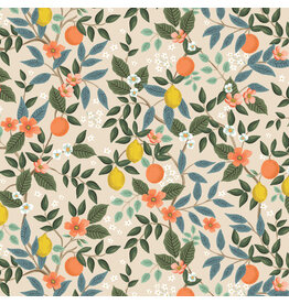 Rifle Paper Co. Bramble, Citrus Grove in Cream, Fabric Half-Yards
