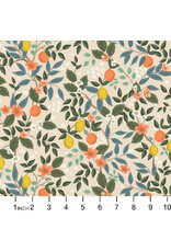 Rifle Paper Co. Bramble, Citrus Grove in Cream, Fabric Half-Yards