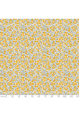 PD's Figo Collection Pocket Posies, Floral Dapple in Gold, Dinner Napkin