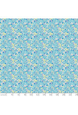 PD's Figo Collection Pocket Posies, Meadow in Blue, Dinner Napkin