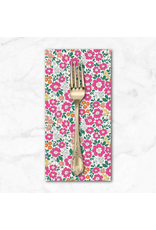 PD's Figo Collection Pocket Posies, Meadow in Pink, Dinner Napkin