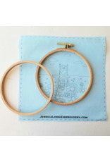 Jessica Long Embroidery Happy Place, Embroidery Kit