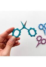 Matryoshka Doll Shop Tiny Embroidery Flower Scissors, Assorted Colors